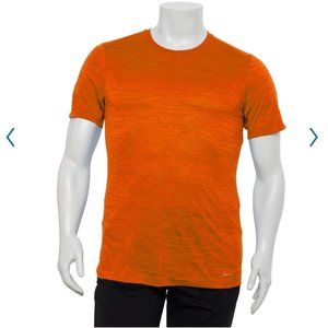 Kohl's Men's Big & Tall Tek Gear Dry Tek Tee size 3XL Tall in Orange/Fire color.